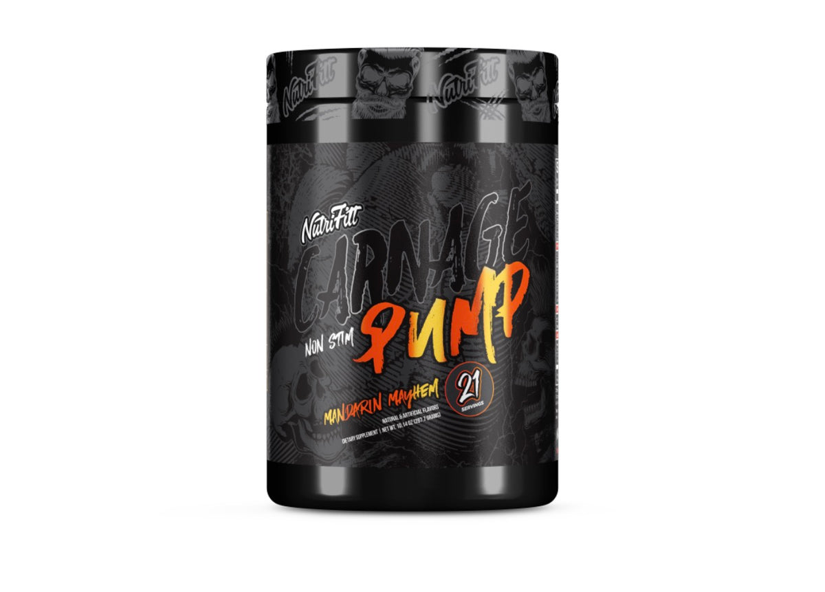 Nutrifit Carnage Pump Sin estimulante 21 Serv