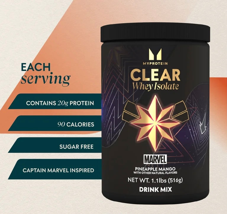 My Protein Clear Whey Isolate x Marvel