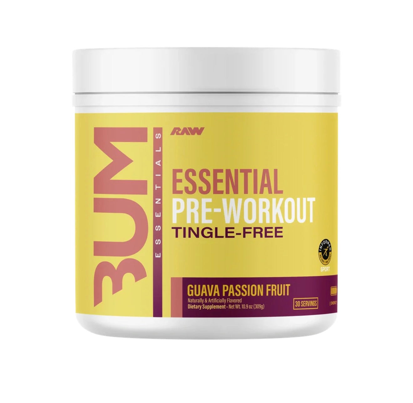 Cbum Essential Tingle Free Pre Entreno 30 Serv