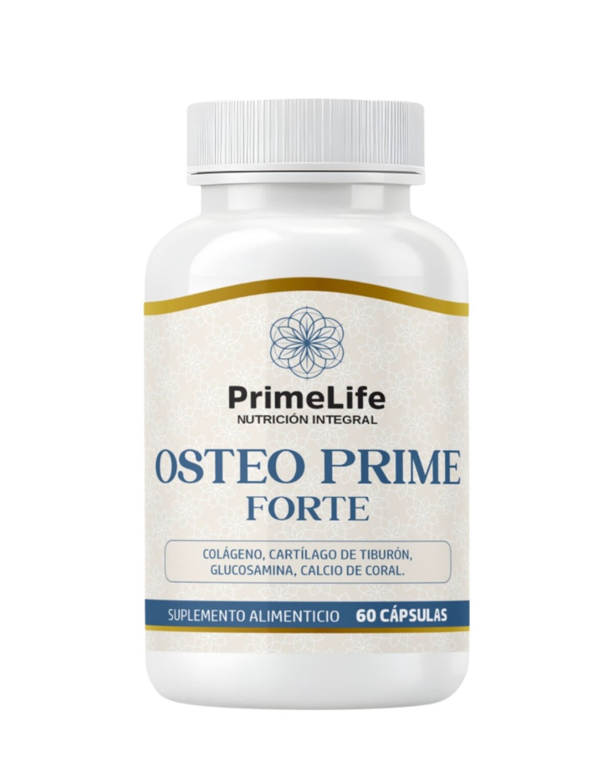 Prime Life Osteo Prime 500 Mg 60 Caps | Salud Osea