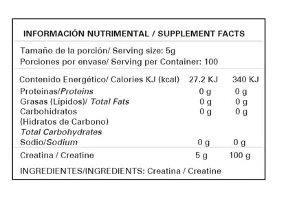 Alpha Nutrition Creatina 500grs