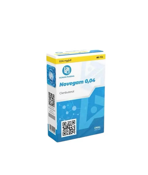 Human Pharma Novegam 40Mcg 60 Tabs