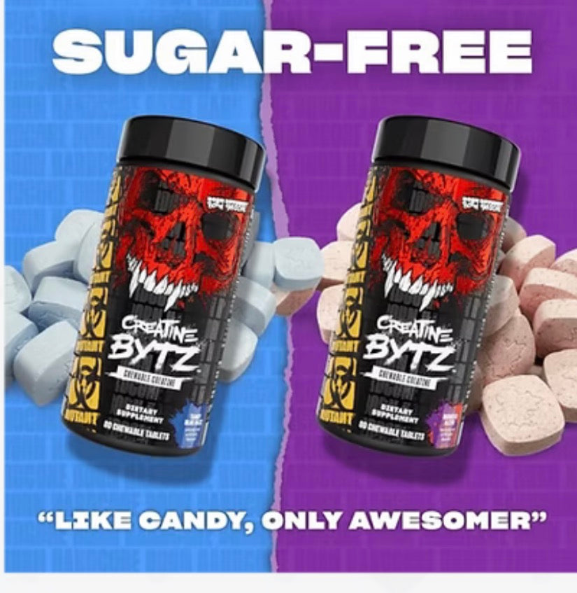 Mutant Creatina Bytz Chewable 80 Tabs