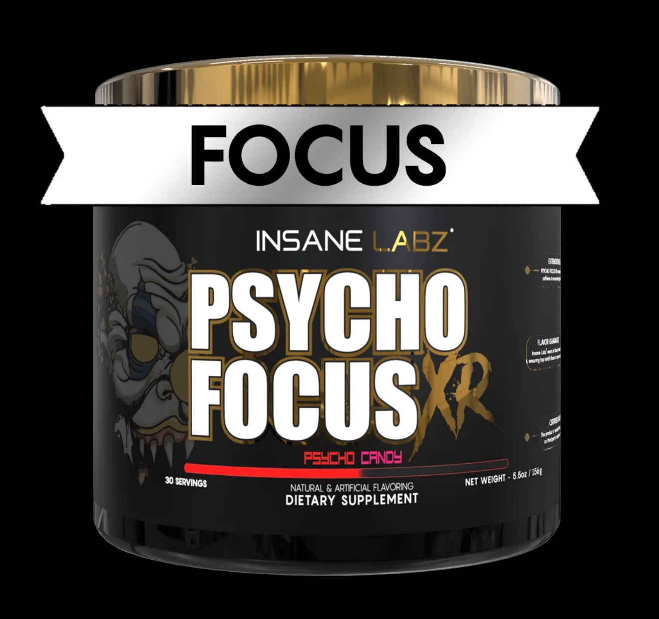 Insane Labz Psycho Focus XR 30 Serv