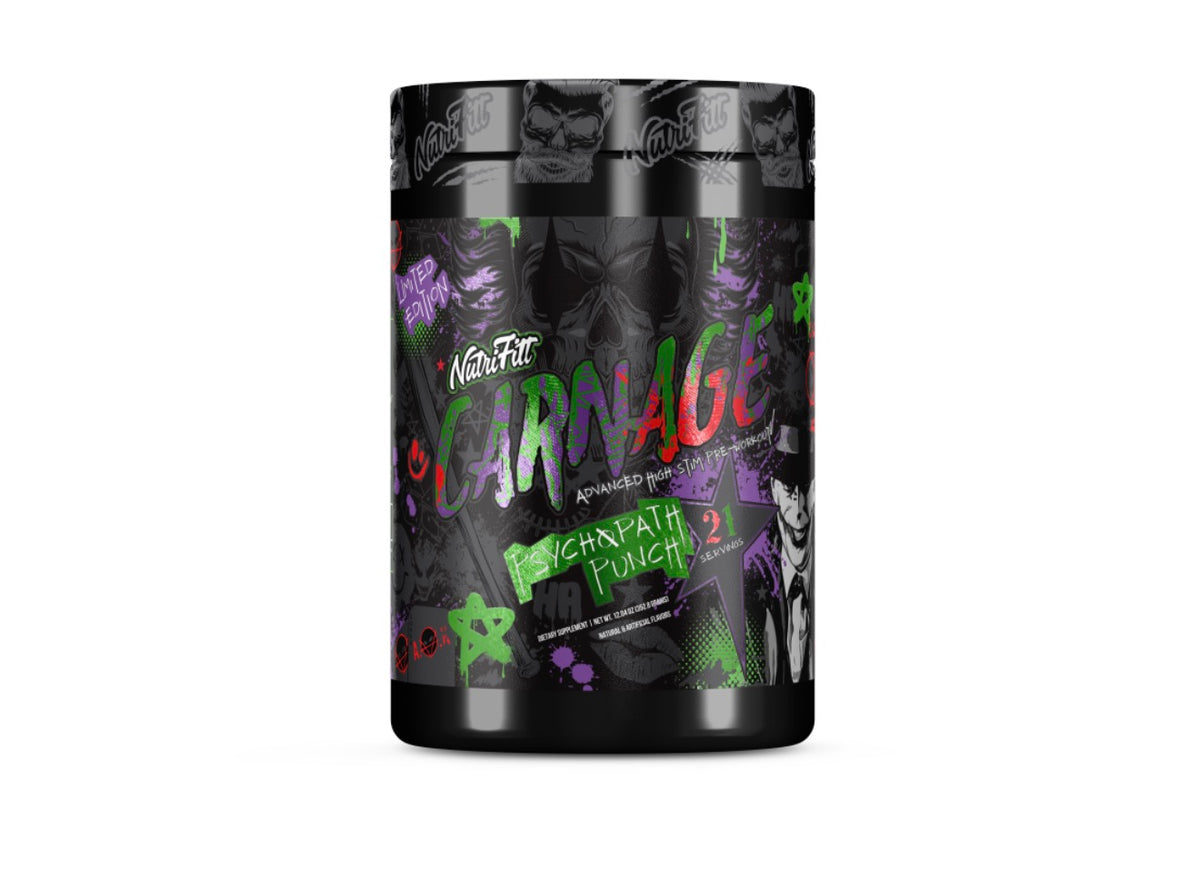 Nutrifit Carnage Advanced Pre entreno 21 Serv