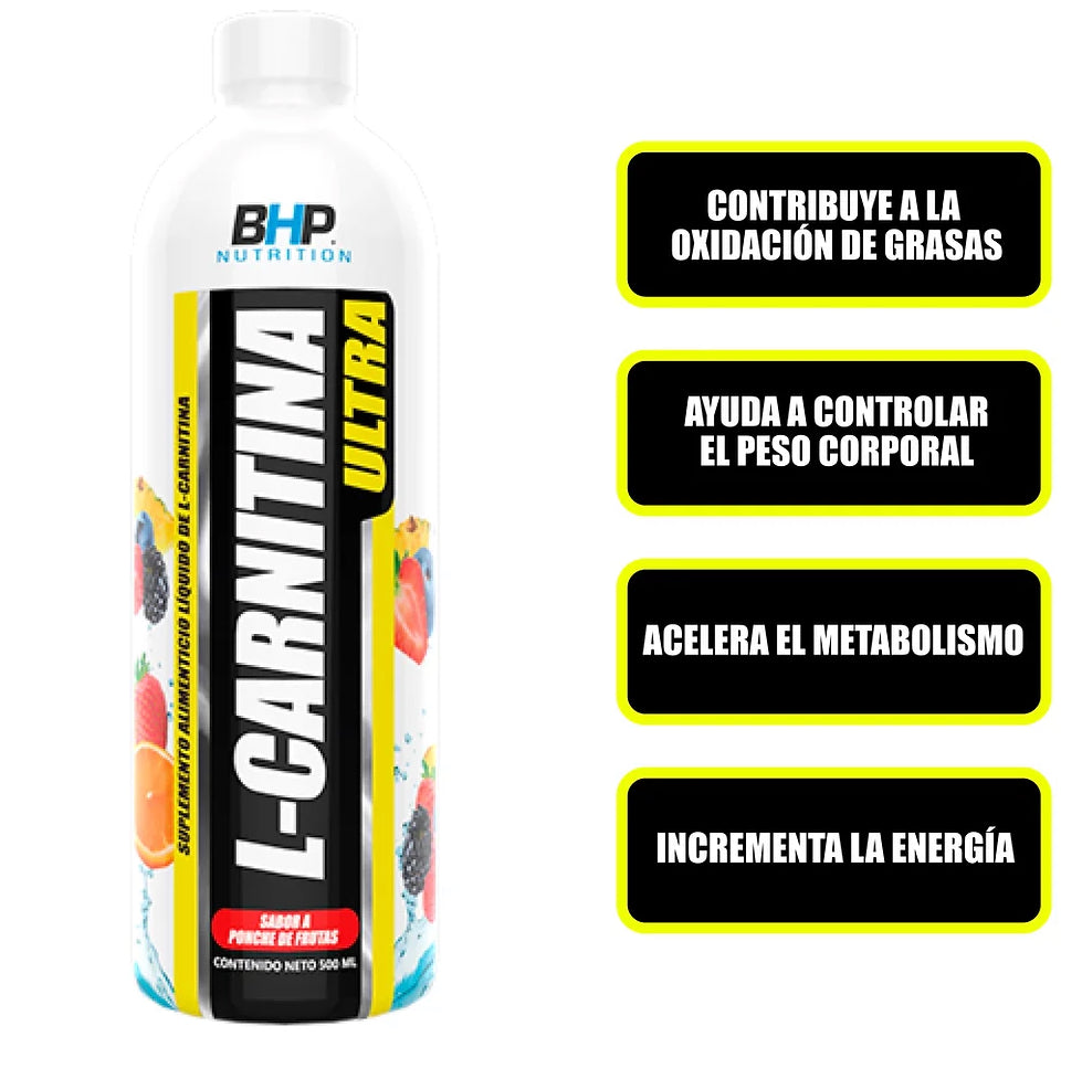 Bhp L-Carnitina Ultra 500Ml