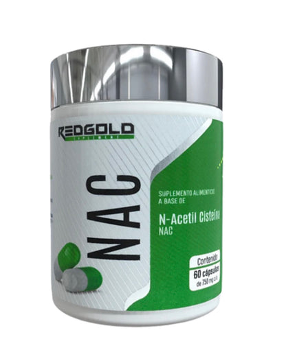 Red Gold NAC 750 Mg 60 Caps