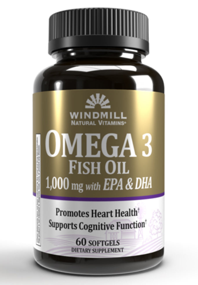 WindMill Omega 3 EPA + DHA 60 Softgels