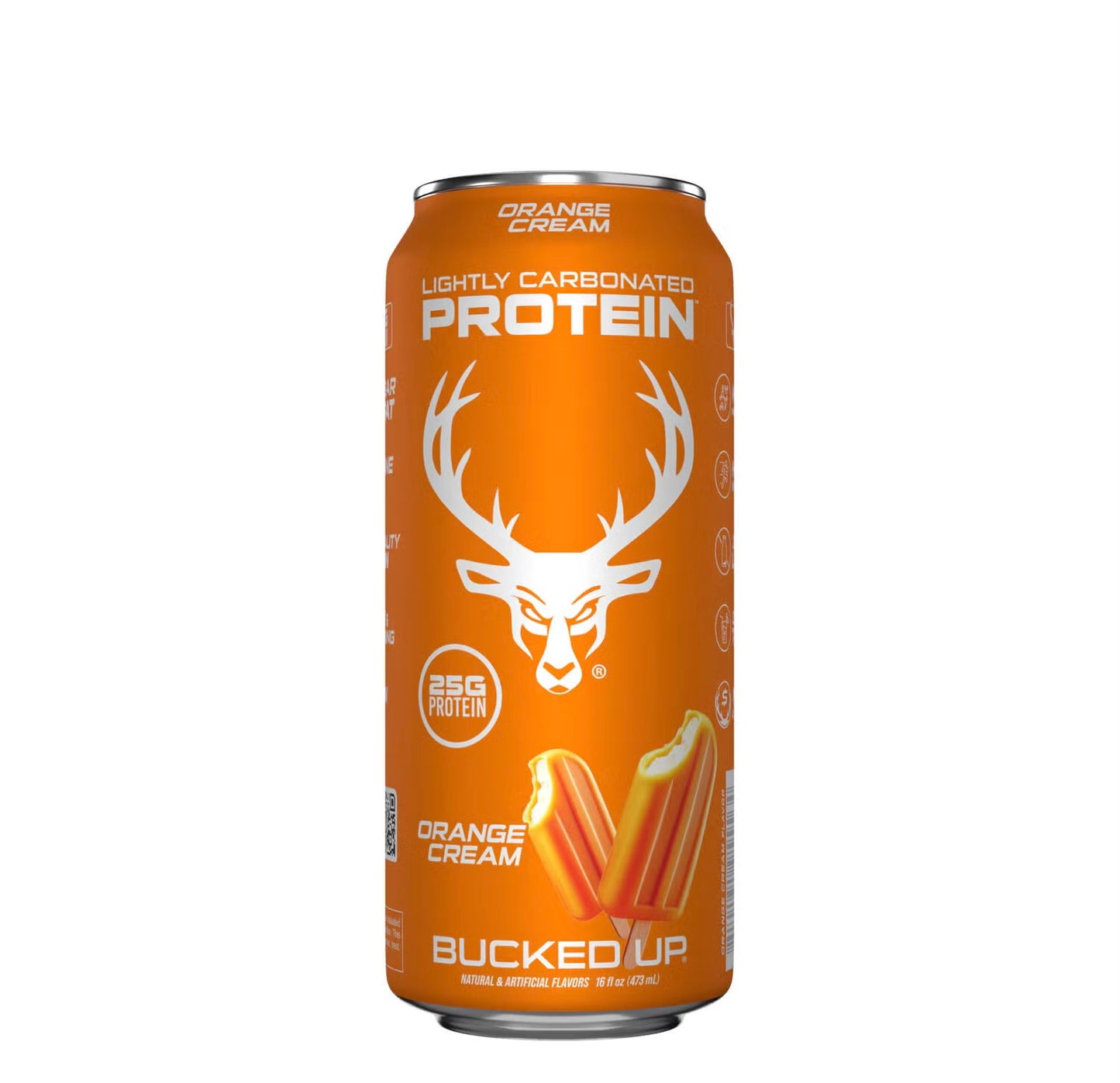 Bucked Up Lightly Carbonated Protein 16 Oz 12 Pack