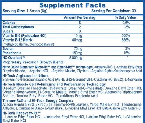 HTP N.O Overload 39 Serv