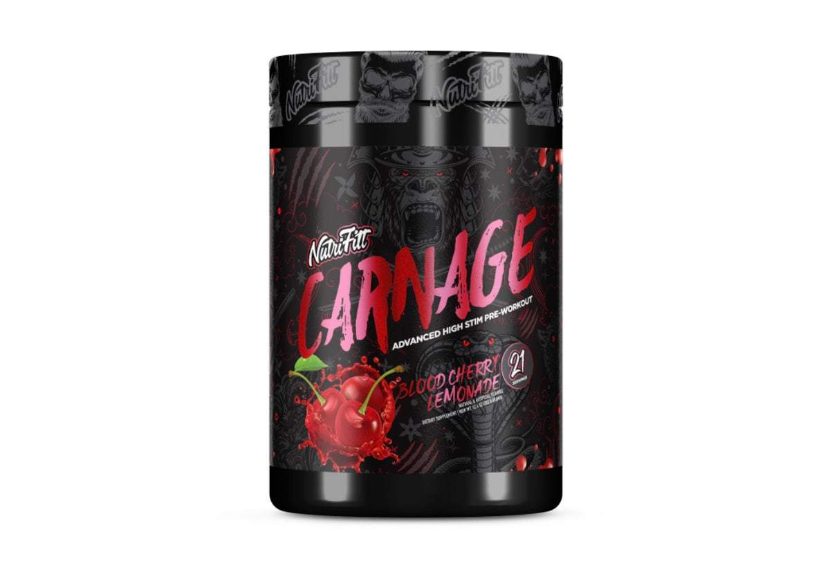 Nutrifit Carnage Advanced Pre entreno 21 Serv