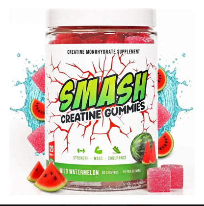 Smash Creatina Gummies 120 Gomitas