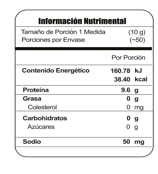 Meta Colageno Hidrolizado 500gr