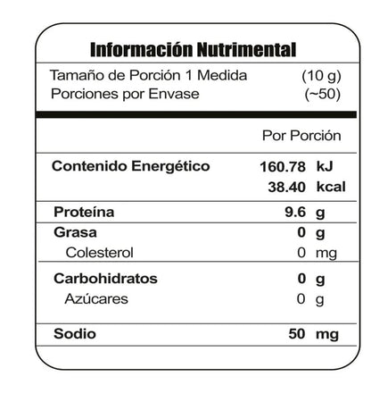 Meta Colageno Hidrolizado 500gr