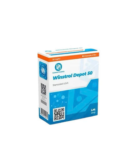 Human Pharma Winstrol Depot 50 Mg 10 Amp/1ML
