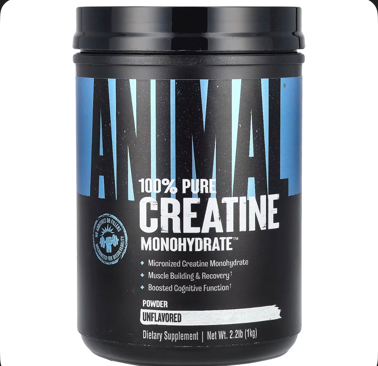 Universal Animal Creatina Powder 1 Kg 200 Servicios