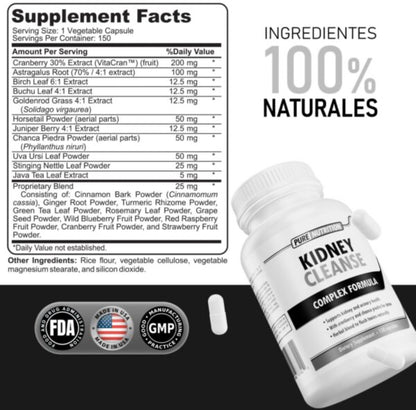 Pure Nutrition Kidney Cleanse 150 Caps