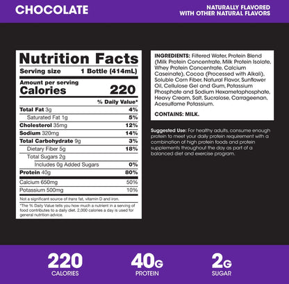 Optimum Nutrition Gold Std Protein 40 Grs Shake 14 Oz 12 Pack