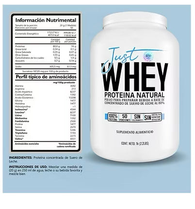 BHP Just Whey 2.2 Lbs