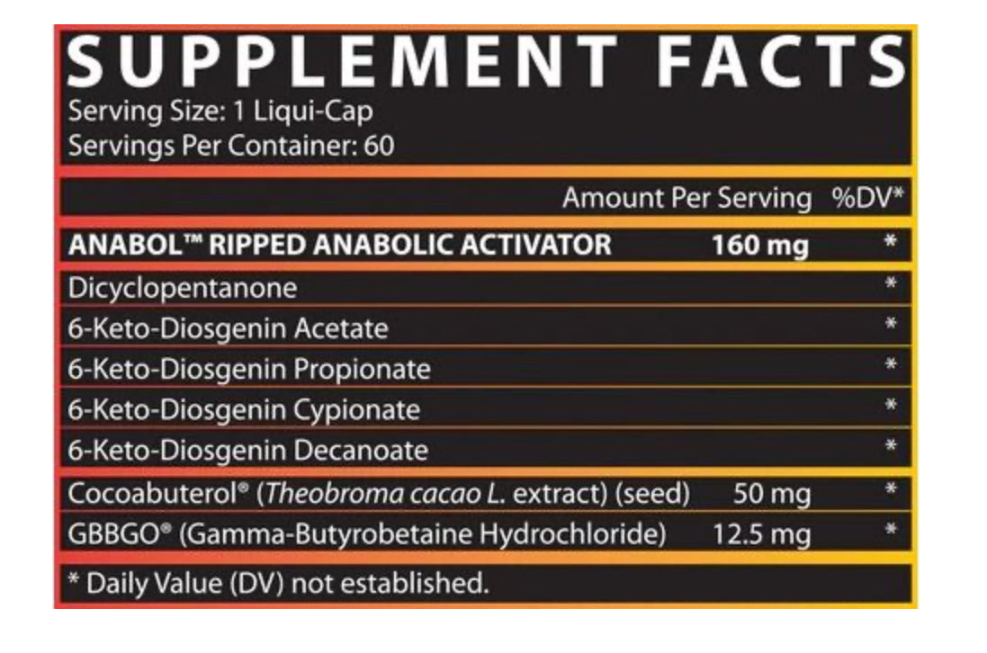 Nutrex Anabol Ripped 60Caps