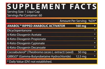 Nutrex Anabol Ripped 60Caps