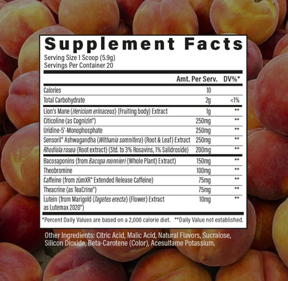 Raw Steady State 20 Serv