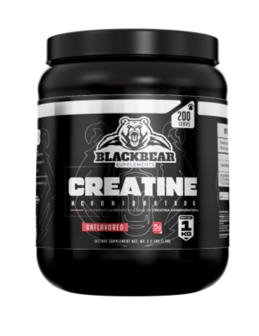 Blackbear Creatina Monohidratada 1Kg Bote