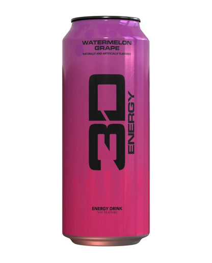 3D Energy Drink 473ml | Watermelon Grape