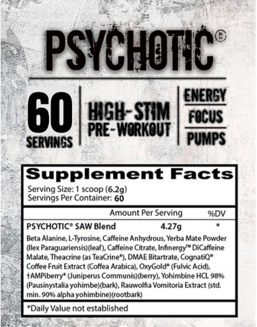 Insane Labz Psychotic Saw 60 Serv