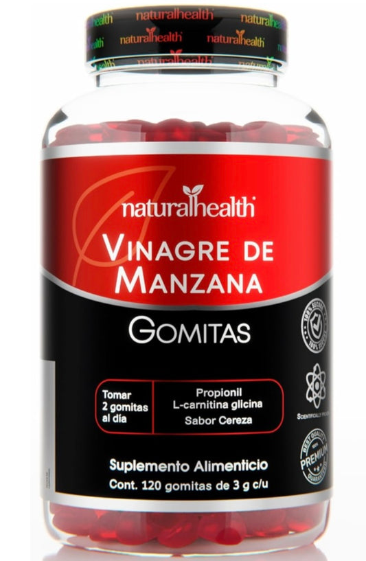 Natural Gomitas Vinagre de Manzana 120 Gomitas