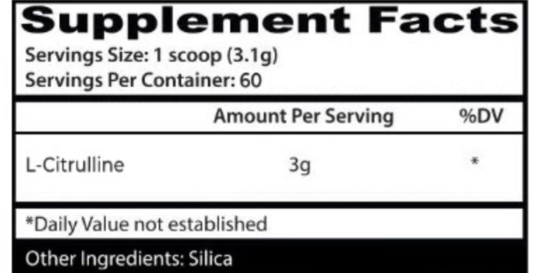 Insane Labz L-Citrulina 60Serv