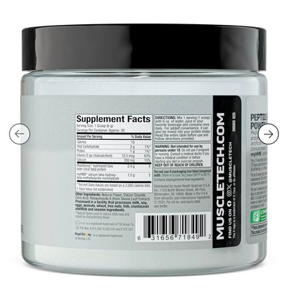 Muscletech Recovery Peptide 144 | 30 Serv