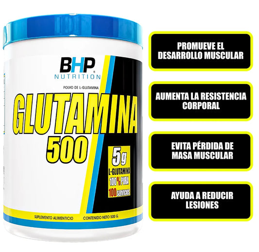 Bhp Glutamina 500gr