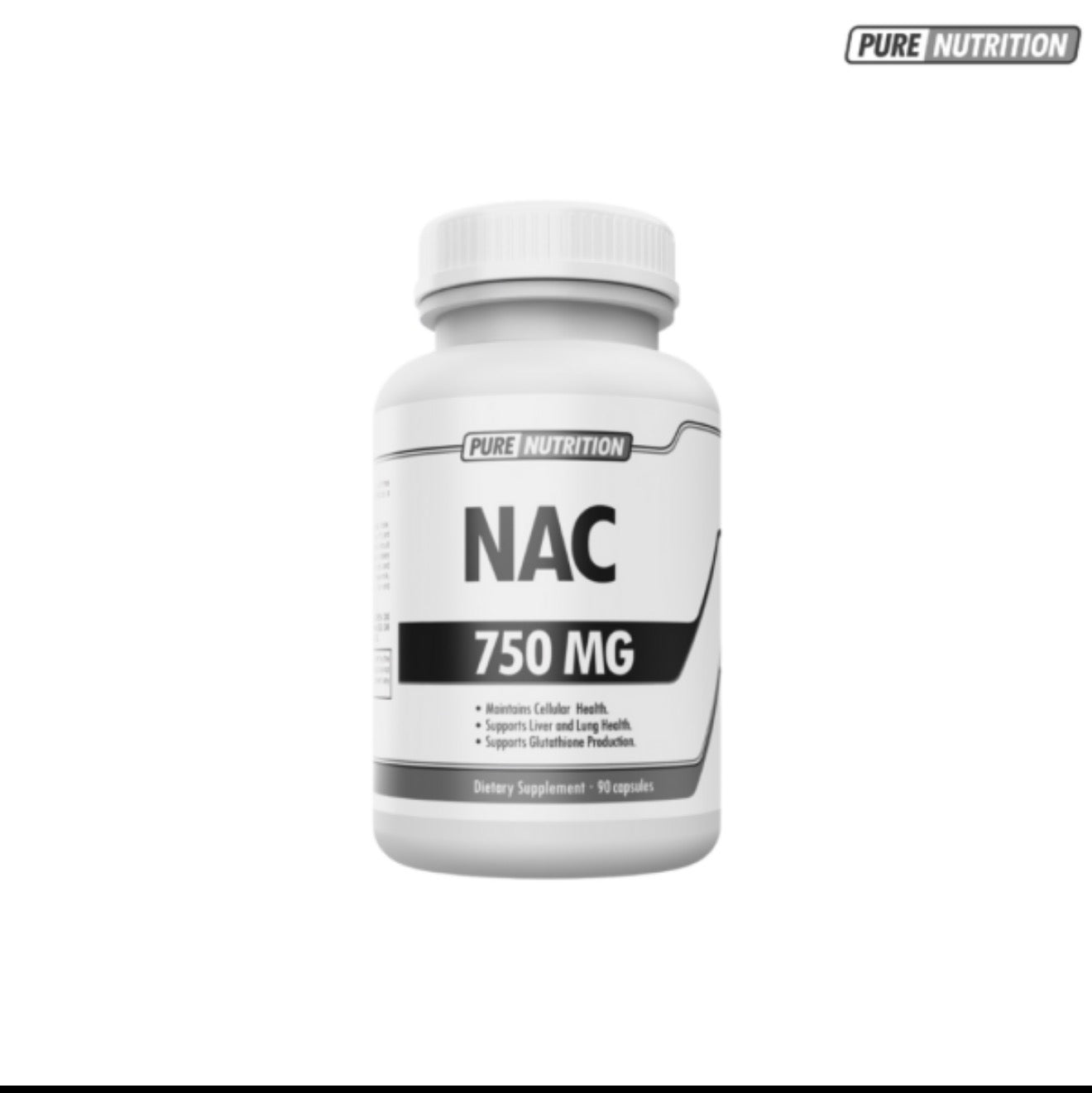 Pure Nutrition NAC 750 Mg 90 Caps