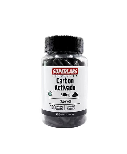 Superlabs Carbon Activado 100 Caps