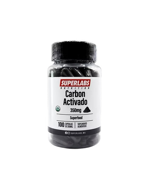 Superlabs Carbon Activado 100 Caps
