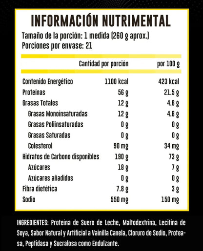 Advance Nutrition Gainer 12Lbs