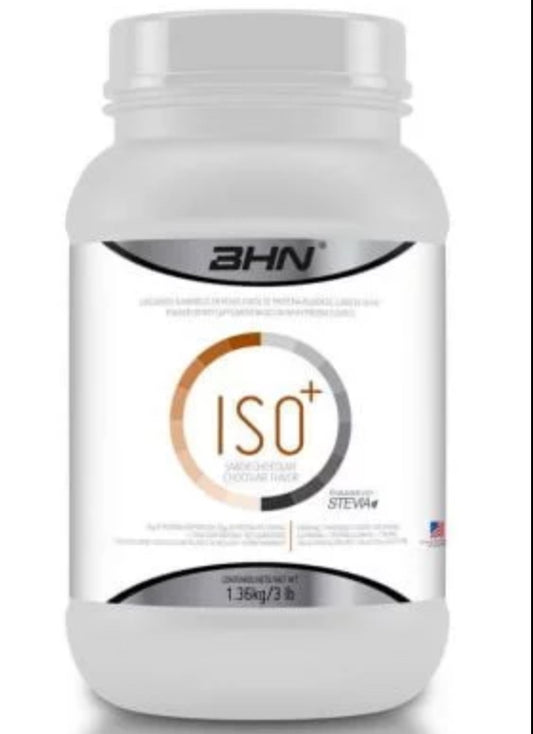 BHN Iso Whey Protein Hydrolyzed 3Lbs