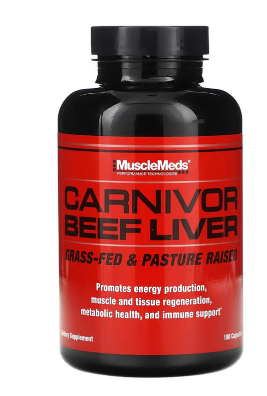 MMD CARNIVOR Beef Liver 180Caps