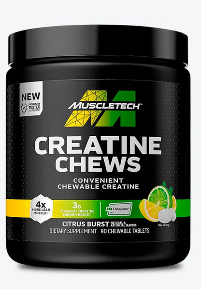 Muscletech Creatina Chews 90Caps Citrus Burst