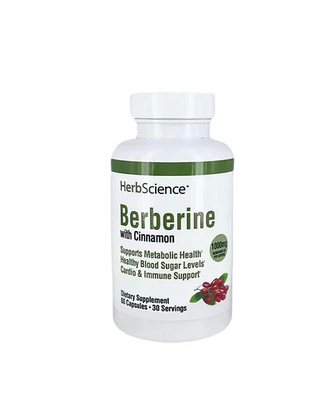 Windmill Hs Berberine Cinnamon 1000 Mg 60 Caps