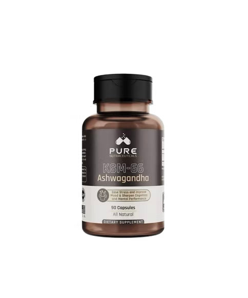 Pure Nutrition KSM-66 Ashwagandha 600 Mg 90 Caps