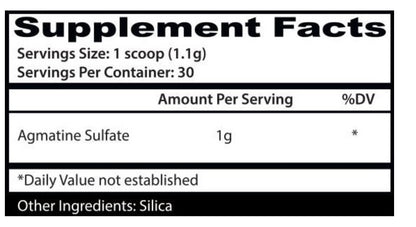 Insane Agmatine Sulfate 30Serv