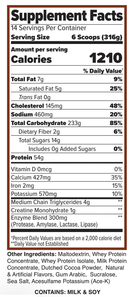 Purus Lab Mass Gain 10 Lbs