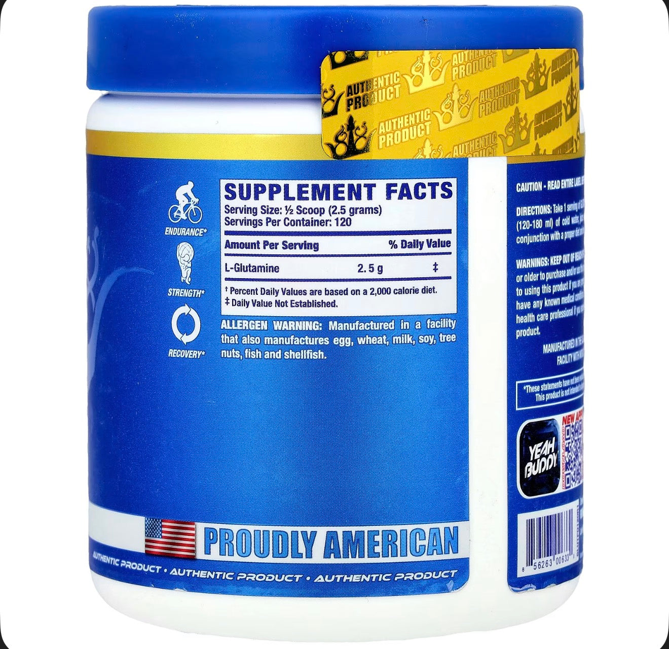 Ronnie Coleman Glutamina xs 120 Serv