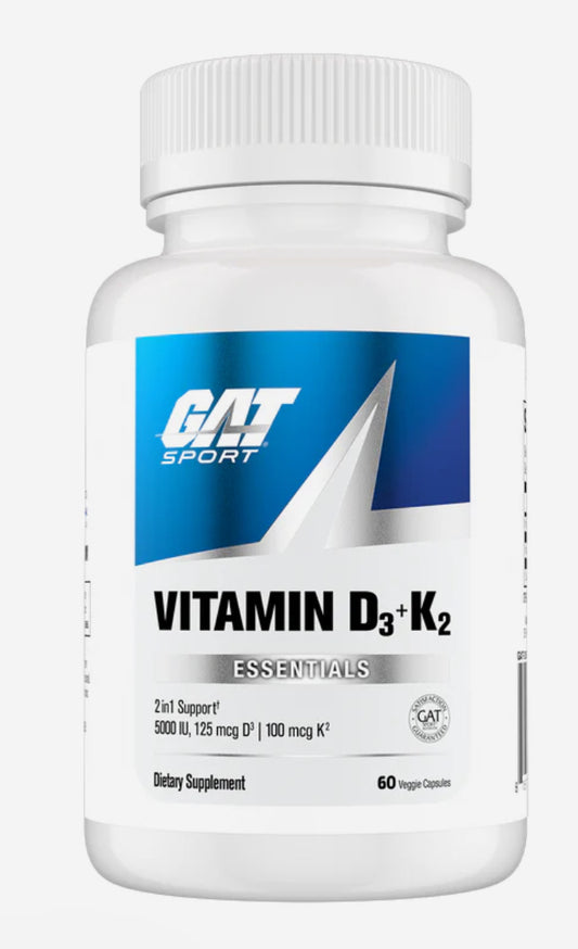 Gat Vitamina D3 + K2 60 Caps