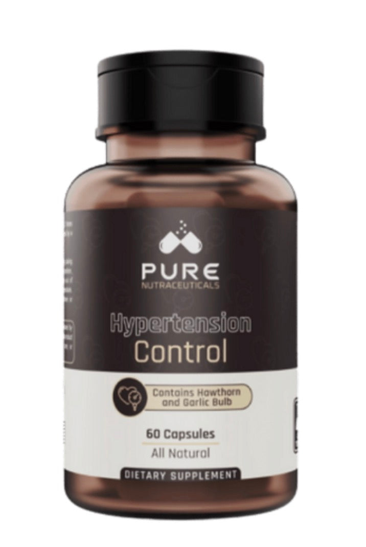 Pure Nutraceuticals Hypertension Control 60 Caps