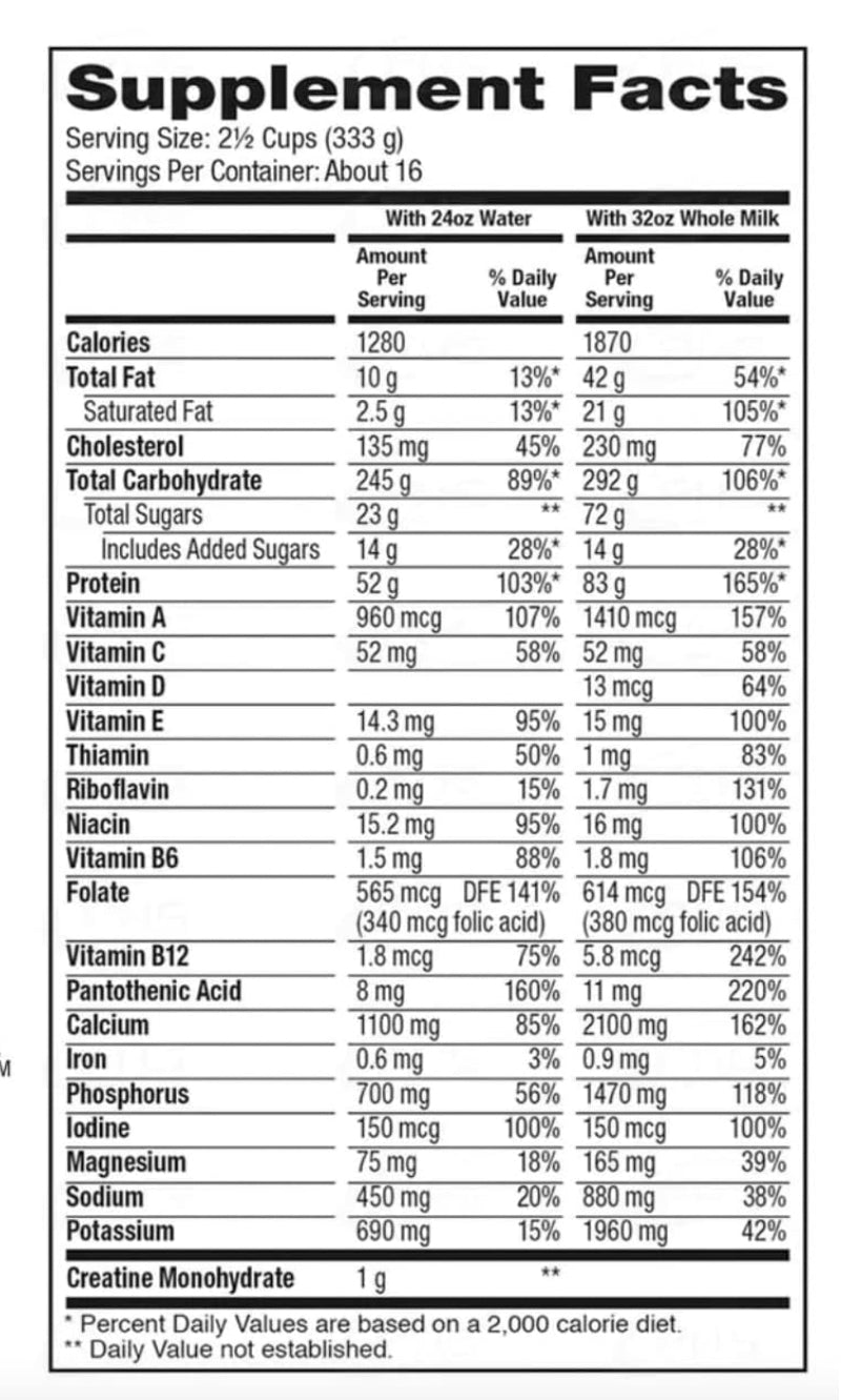 Dymatize Super Mass Gainer 12 Lbs