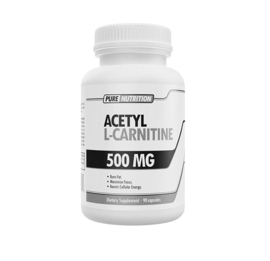 Pure Nutrition Acetyl L-Carnitina 500 Mg 90 Caps