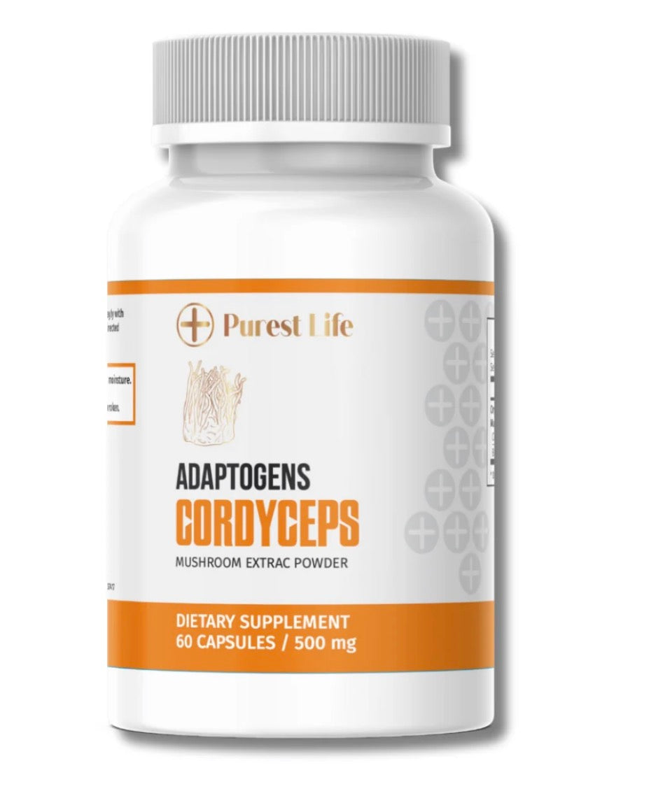 Purest Life Cordyceps 1000Mg 60 Caps